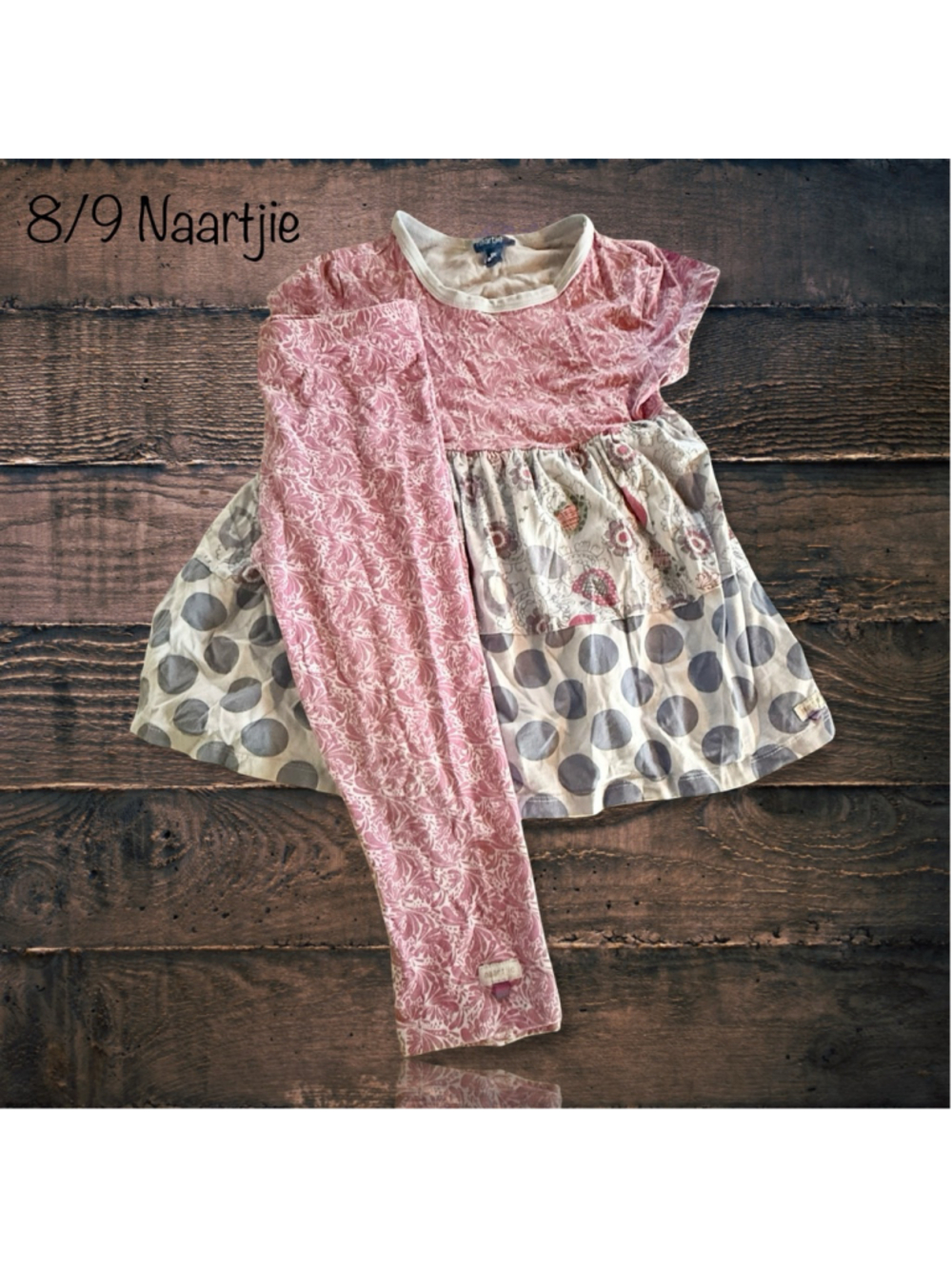 Size 8/9 Naartjie Field Floral Outfit